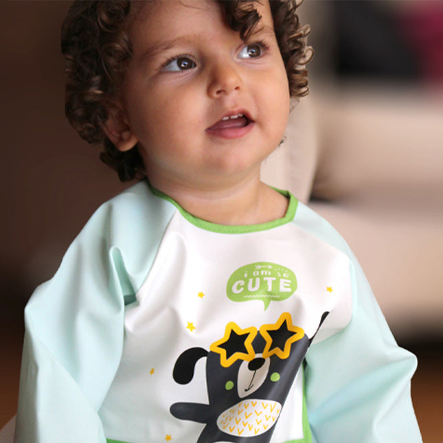 Babyjem Poly Bib Sleeved - 034